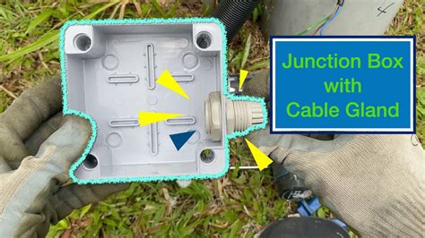 how to install a cable junction box|youtube install junction electrical box.